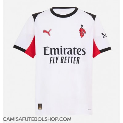 Camisa de time de futebol AC Milan Fikayo Tomori #23 Replicas 2º Equipamento 2025-26 Manga Curta Camisa de time de futebol AC Milan Fikayo Tomori #23 Replicas 2º Equipamento 2025-26 Manga Curta